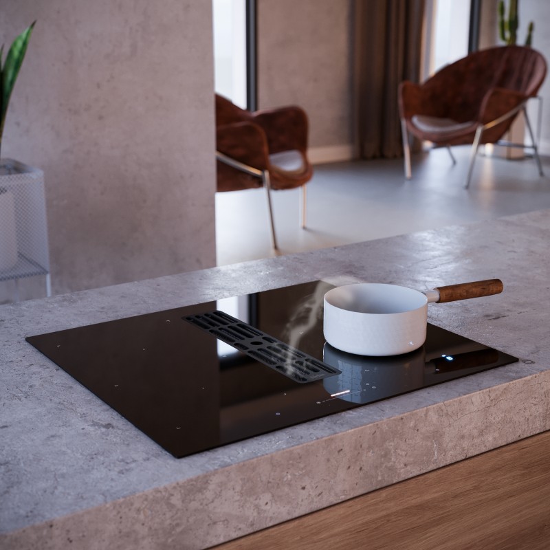 Sirius, placa de inducción con extractor de 60 cm